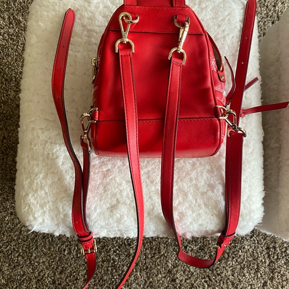 Michael Kors Rhea quilted leather backpack main image 4